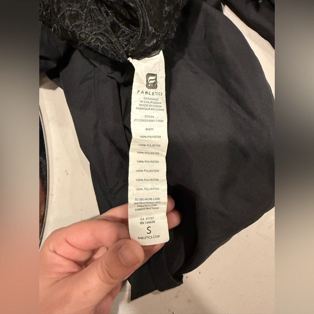 Fabletics | Lace Detail Half Zip Windbreaker - image 6
